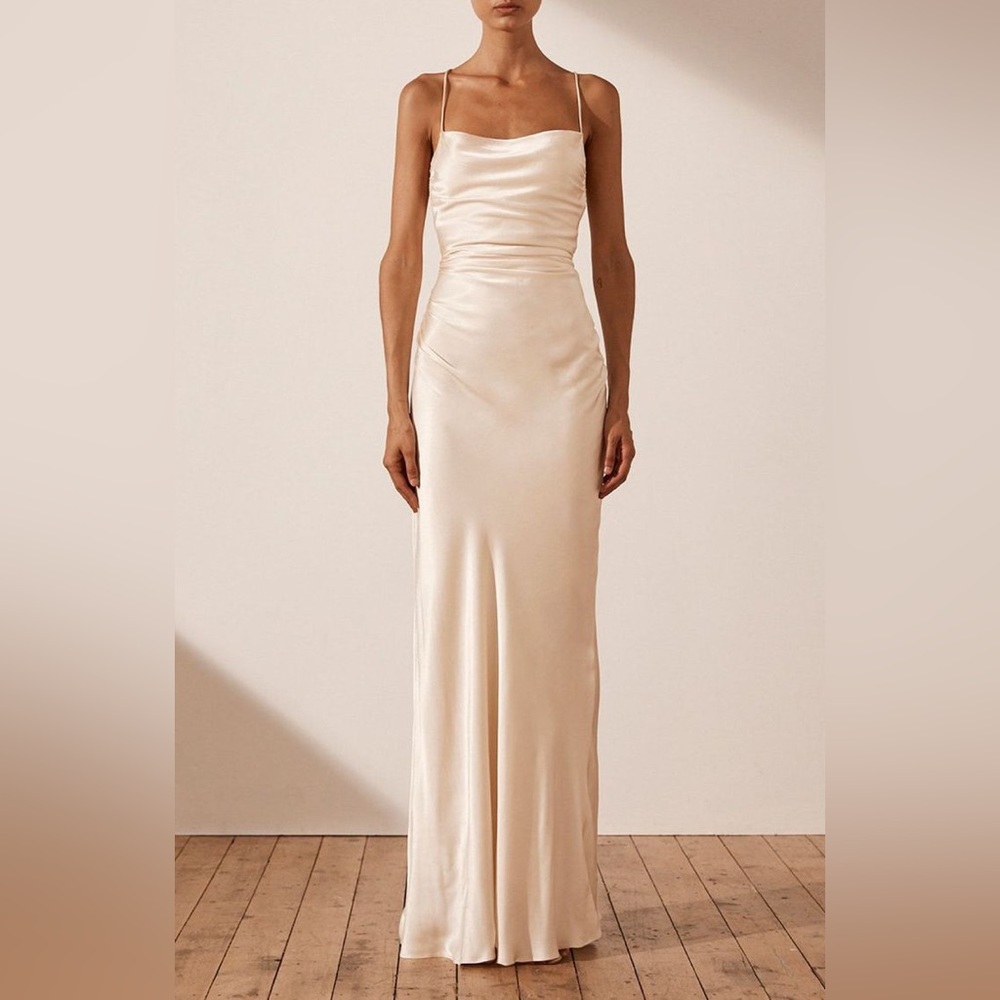 Shona Joy La Lune Lace back dress - Picture 3 of 7